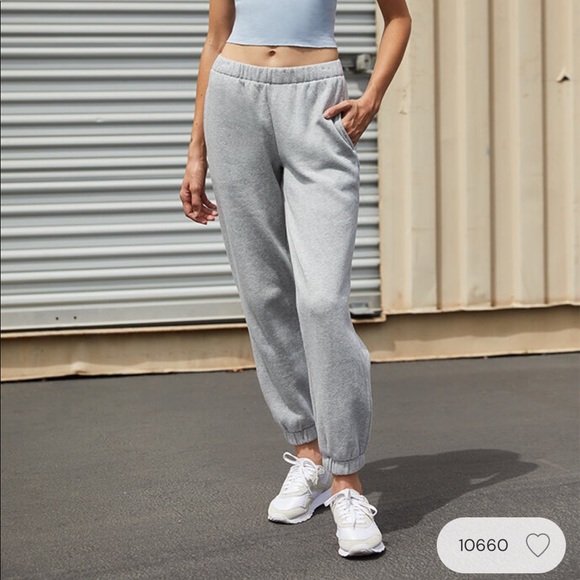 brandy melville grey sweatpants